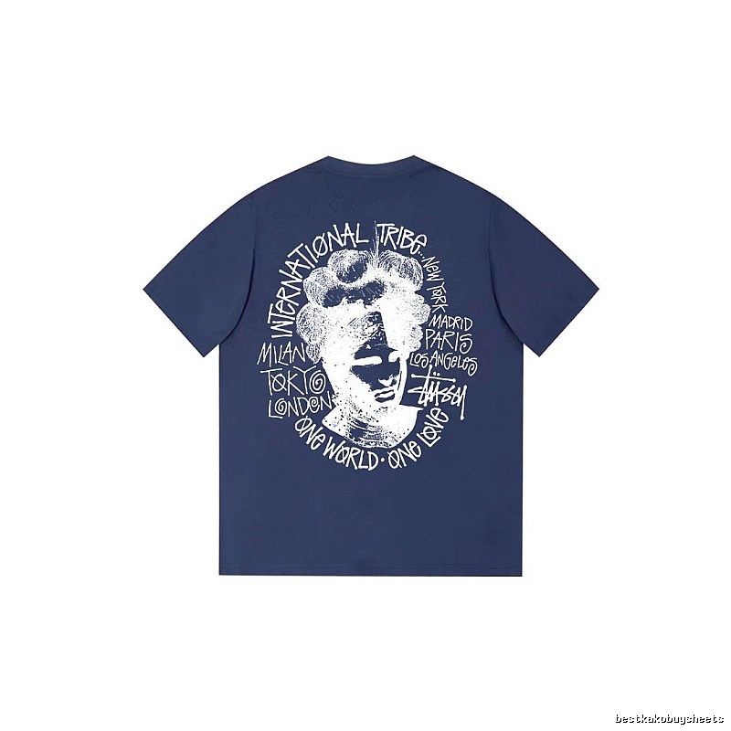 Stussy Sport Graphic T-shirt Black White Stussy for Collection Drops