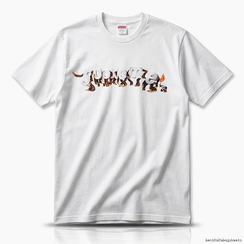 Supreme Animal Print White T-shirt