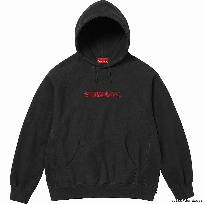 Supreme basic simple black sweatshirt