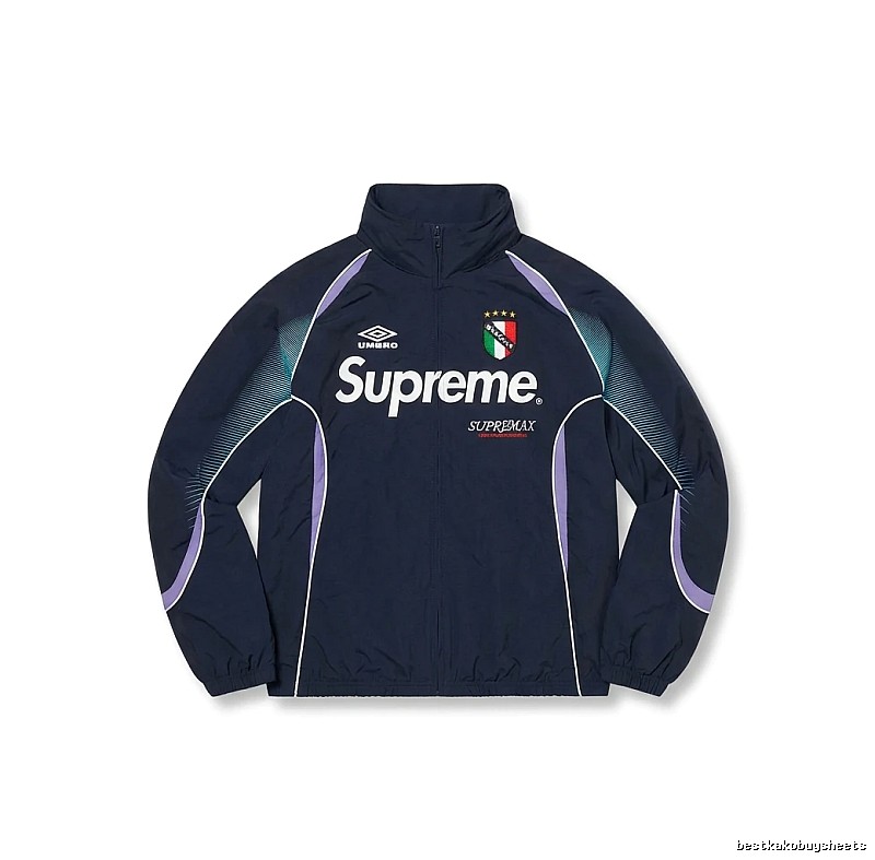Supreme sporty dark blue jacket