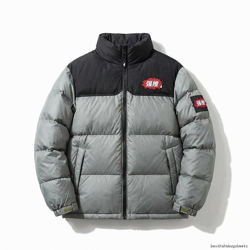 The North Face's strongly recommended Wind Grey Black down jacket