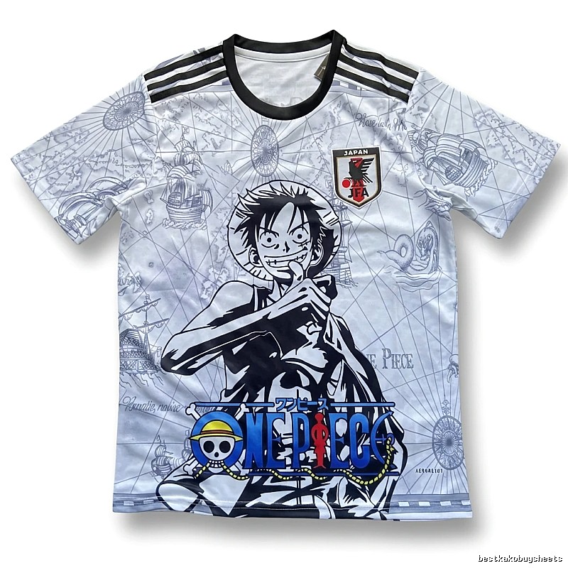 Tokyo Ghoul black-and-white anime-style T-shirt