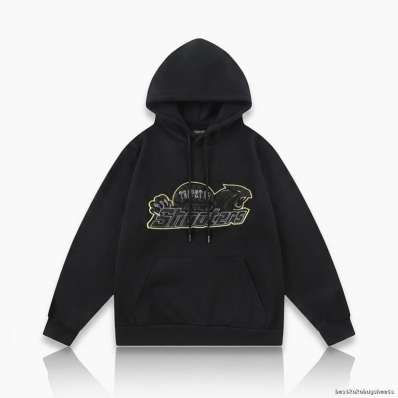 Trapstar Print Trendy and Cool Black Sweatshirt