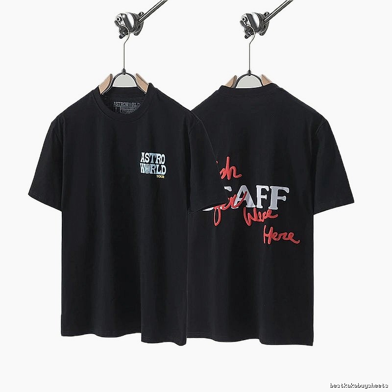 Travis Scott Astroworld Street Style Black T-Shirt