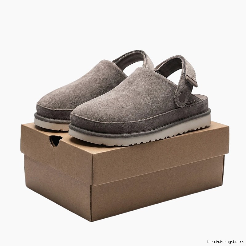UGG Classic Series Retro Grey Slippers