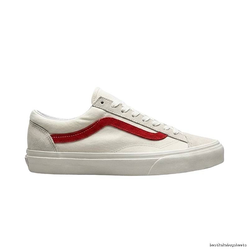 Vans Classic Red and White Casual Shoes