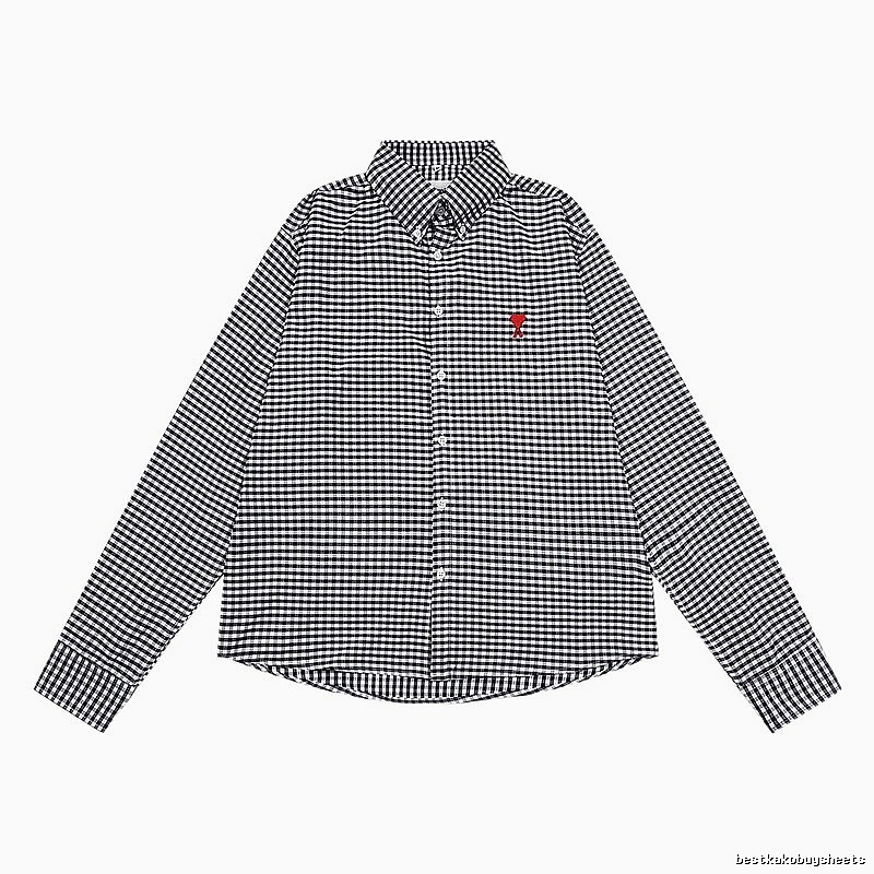 AMI Checkered Retro Style Shirt