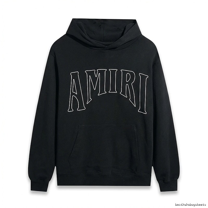 AMIRI Alphabet Style Black Sweatshirt
