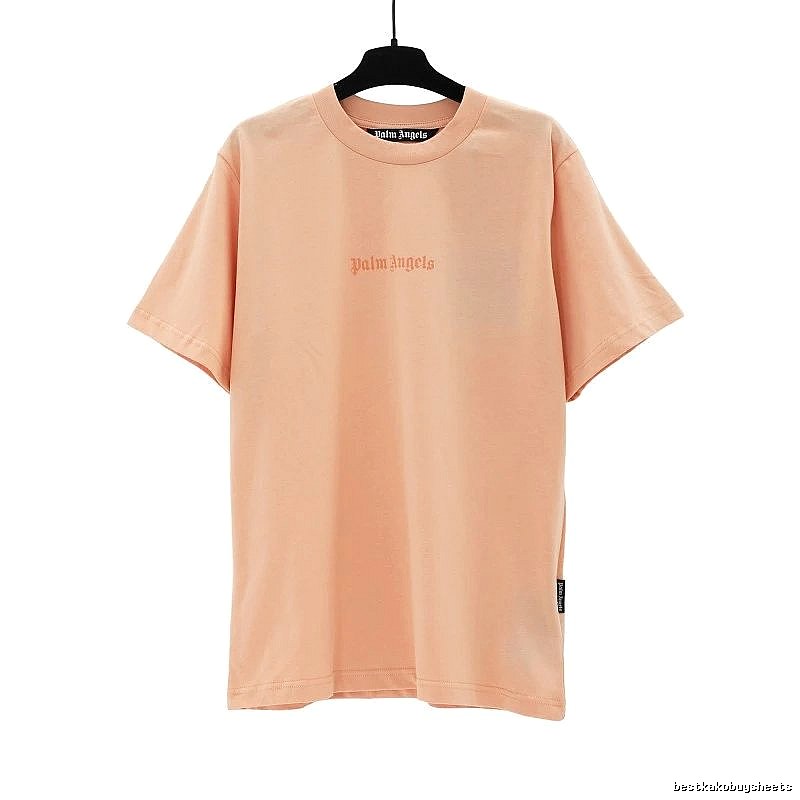 Palm Angels Statement Logo T-shirt White Palm Tree for Easy Pairing