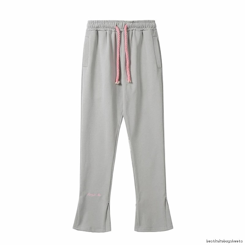 SynaWorld Casual Light Gray Long Pants