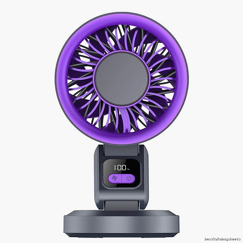 Travel Cooling Desktop Cooling Fan Gray Standard Airflow